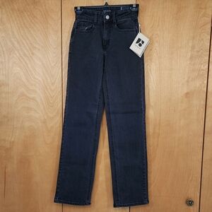 Frank & Oak high rise straight jeans size 23